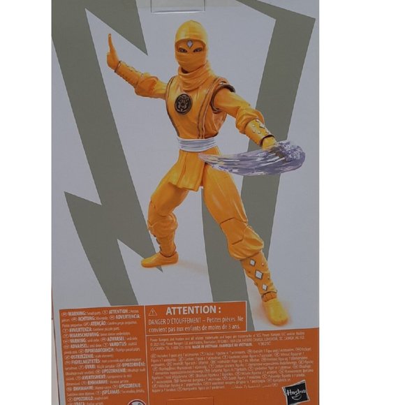 Ninja Yellow Ranger Lightning Collection Might Morphin Power Ranger  Figure - Picture 1 of 2